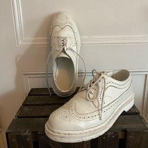 White Oxford Dr. Martens